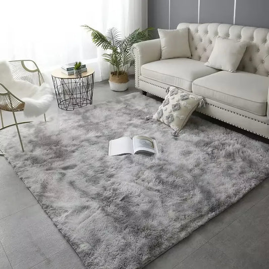 200*180cm Large Rugs Modern Living Room Long Hair Lounge Carpet In The Bedroom Furry Decoration Nordic Fluffy Floor Bedside Mats