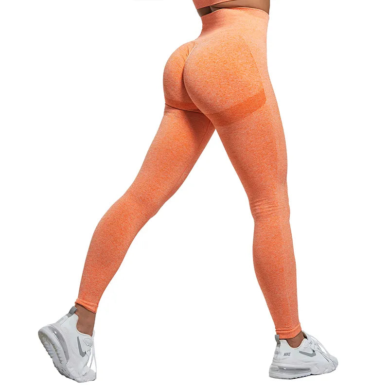 Fitness Bubble Butt Leggings: High Waist Gym Sport Jeggings