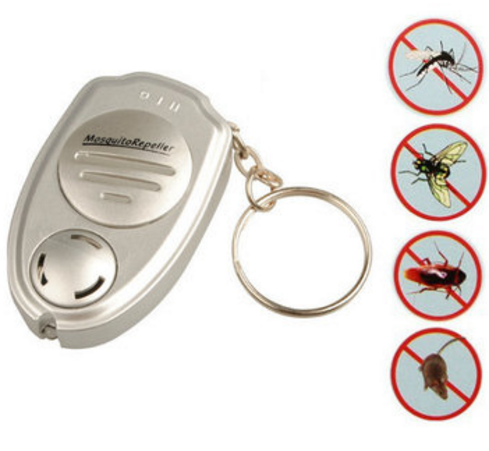 Ultrasonic Electronic Pest Anti Mosquito Repeller Keychain